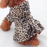 Leopard Print REVERSIBLE Tutu Coat. Animal Print OR Red Satin. Snap Closure. Velvet and satin fabric makes this jacket a must have!