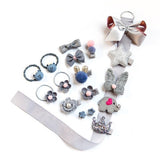 18pcs/set Hair Clips and Hair Band Accessories For The Perfectly Groomed Pet. A Must Have Collection For every Fur Baby.
